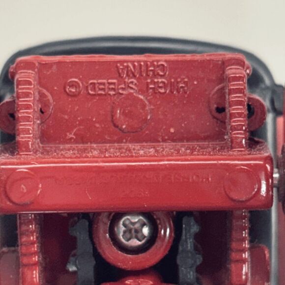 Vintage High Speed Fire Truck Engine and Trailer Year 2000 Made in China - Picture 9 of 10